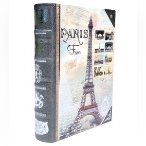Punch Studio Vintage Paris Eiffel Tower Decorative Petite Book Box (10950)